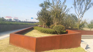 攸县耐候钢挡土墙